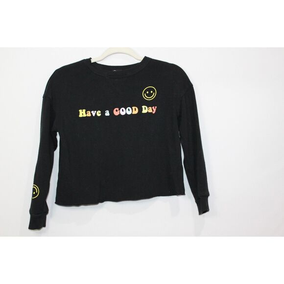 Cat & Jack Other - Kids "Have a Good Day" happy smile face cute funny sweatshirt L 10/12